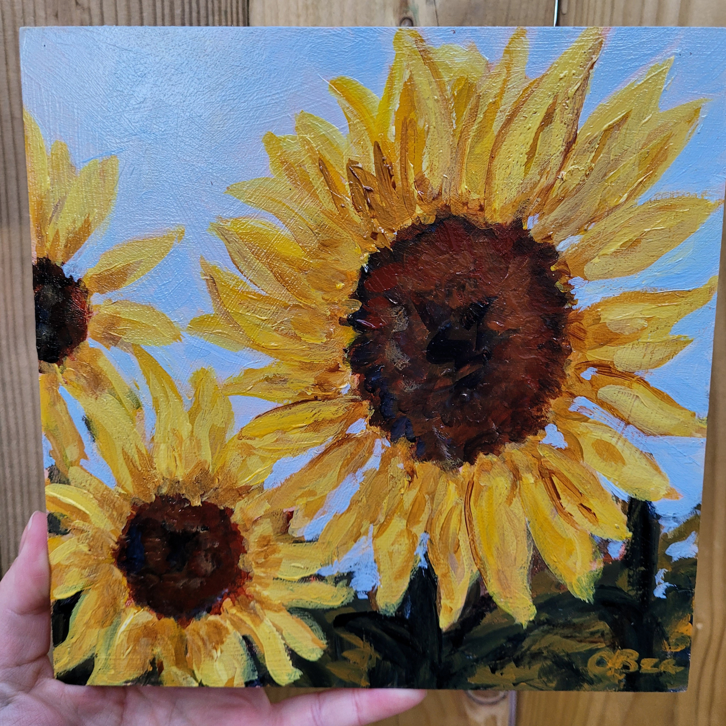August Sunflowers, 1