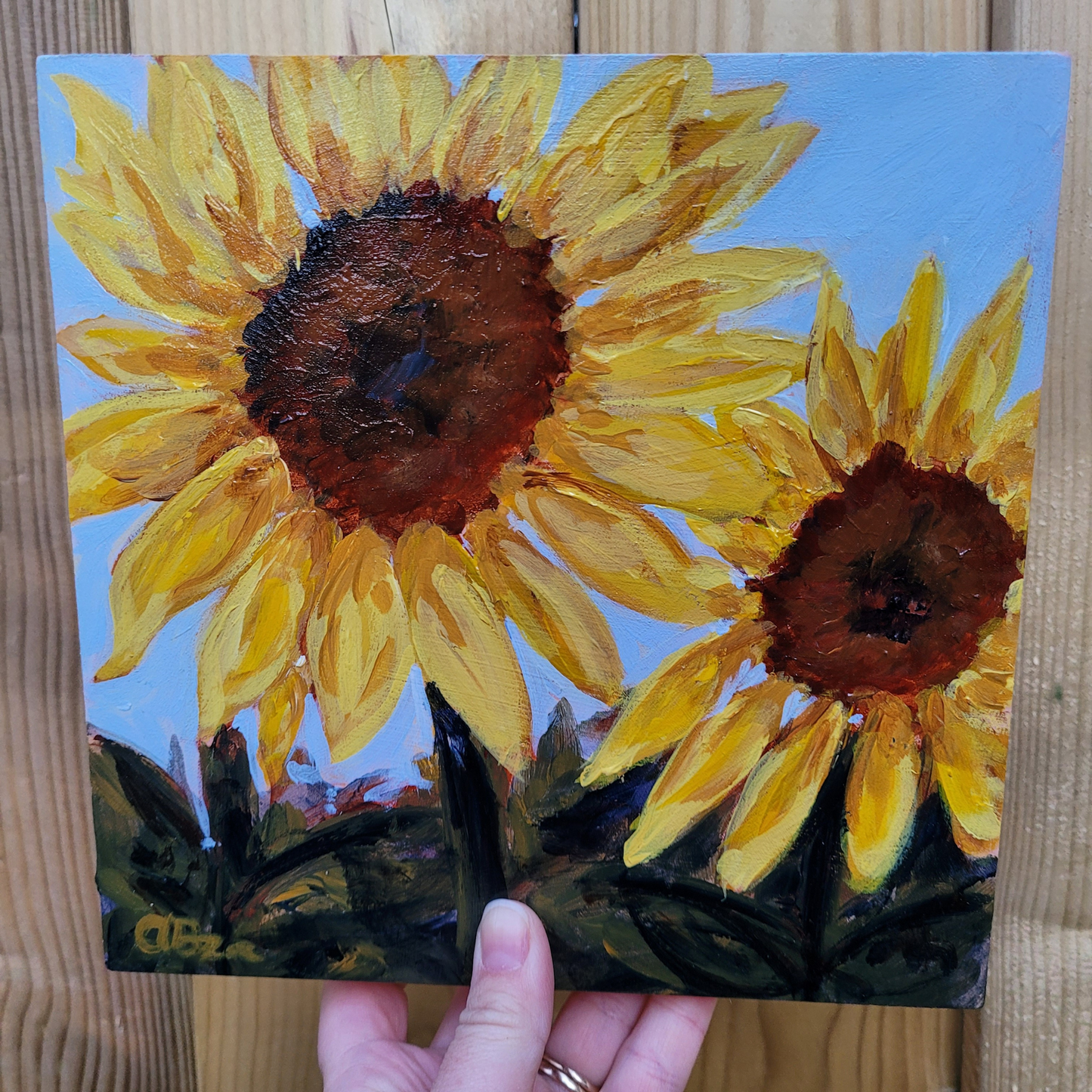 August Sunflowers, 2